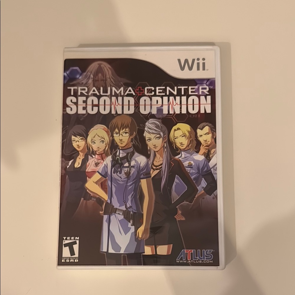 Trauma Center: Second Opinion for Wii - Black and White